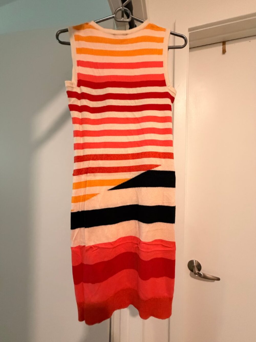 Henri Bendel Knit Striped Dress - Picture 4 of 5